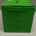 VIVOSUN 800GPH Submersible Pump(3000L/H, 24W), Ultra Quiet Water Fountain Pump with 10ft. High Lift with 6.5ft. Power Cord, 3 Nozzles for Fish Tank, Pond, Aquarium, Statuary, Hydroponics Green