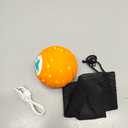 Lovkid Smart Interactive Dog Ball Toy - Durable E-TPU for Aggressive Chewers, 3 Play Modes Automatic Moving, Bouncing, Pet Gift for Medium and Large Dogs Indoor & Outdoor Use(Orange)