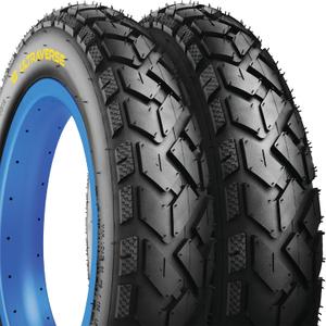 ULTRAVERSE 20x3.0 E-Bike Fat Tire - Robust, High-Performance 20inch Fat Tyre for MTB and Ebikes, Durable All-Terrain Directional Tread, Superior Density for Street & Trail Adventures-2 Units