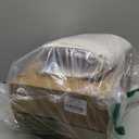 PoKat 20.75" Small Modern Ceramic Table Lamps Set of 2 for Bedroom, White Bedside Lamps for Night Stands, Farmhouse Desk Decor Gift Nightstand Table Lamps for Living Room End Table Beige