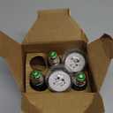 Black Light Bulb, A19 E26 Base, 9W LED Black Light Bulbs for Outdoor Porch, Indoor Party Decoration, Holiday Lighting, Halloween Light Bulbs, Christmas Decoration(6 Packs)