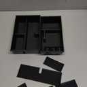 Autorder 2PCS Center Console Organizer for Toyota Grand Highlander 2024 2025 Accessories Armrest Storage Box Secondary Insert Tray with Anti-Slip Mat