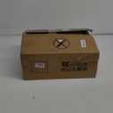 Somdot Dresser for Bedroom with 5 Drawers, Storage Organizer Chest of Drawers with Removable Fabric Bins for Closet Bedside Living Room Laundry Entryway Hallway, White Leather