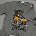 Twinning With My Bro Potato Funny Twin Brothers Best Friend T-Shirt, Size: 9-10Y