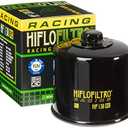 HiFloFiltro HF138RC Black RC High Performance Premium Oil Filter, Single