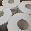 GEN 202 Jumbo JRT Bath Tissue, 2-Ply, White, 9 in Diameter, 12 Count (Pack of 1)