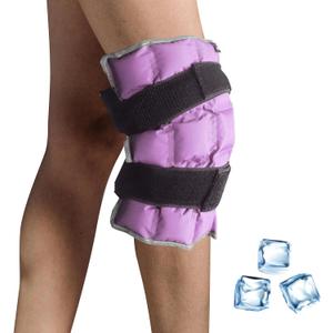 Ice Pack for Injuries Reusable with Adjustable Strap, Cold Pack Wrap Large Hot Cold Compress Pad, for Back, Shoulder, HIPS, Knee
