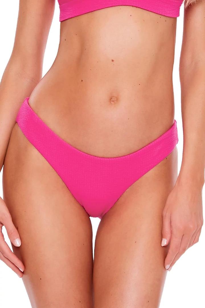 BECCA Pucker Up Adela Hipster Bottoms Cosmopolitan Pink XS BECCA Pucker Up Adela Hipster Bottoms Cosmopolitan Pink XS