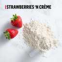 Muscle Milk Genuine Protein Powder, Strawberries N Crme, 1.93 Pounds, 13 Servings, 32g Protein, 3g Sugar, Calcium, Vitamins A, C & D, NSF Certified for Sport, Energizing Snack, Packaging May Vary (EXP 01/31/27)