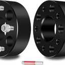 ECCPP 2PCS 50mm 2" Lug centric Wheel Spacers 5 lug 5x4.75 to 5x4.75 70.5mm Fit for 1987-2005 for Chevrolet Blazer 1982-2003 for Chevrolet Camaro 1984-2013 for Chevrolet Corvette with 12x1.5 Studs