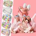 12 Pcs Candy Conversation Valentine's Day Headbands for Women Love Non Slip Heart Headband for Valentines Day Hair Accessories Gifts