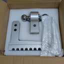 Aircraft Aluminum Adjustable Trailer Hitch for 2 Inch Receiver, Tow Dual Ball 2'' & 2-5/16'' Towing Weight 12,500 LBS, 6'' Drop/Rise, Lightweight/Anti Rust Anti Rattle, Bulletproof Lock Pin