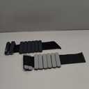 Sportneer Wrist & Ankle Weights for Women Men - 1 Pair (1 lb Each) | Adjustable Weighted Bracelet Silicone Bangles for Yoga, Dance, Pilates, Cardio, Aerobics, Gym, Pool Exercises and Jogging (Rhino Grey, 1 LB x 2)