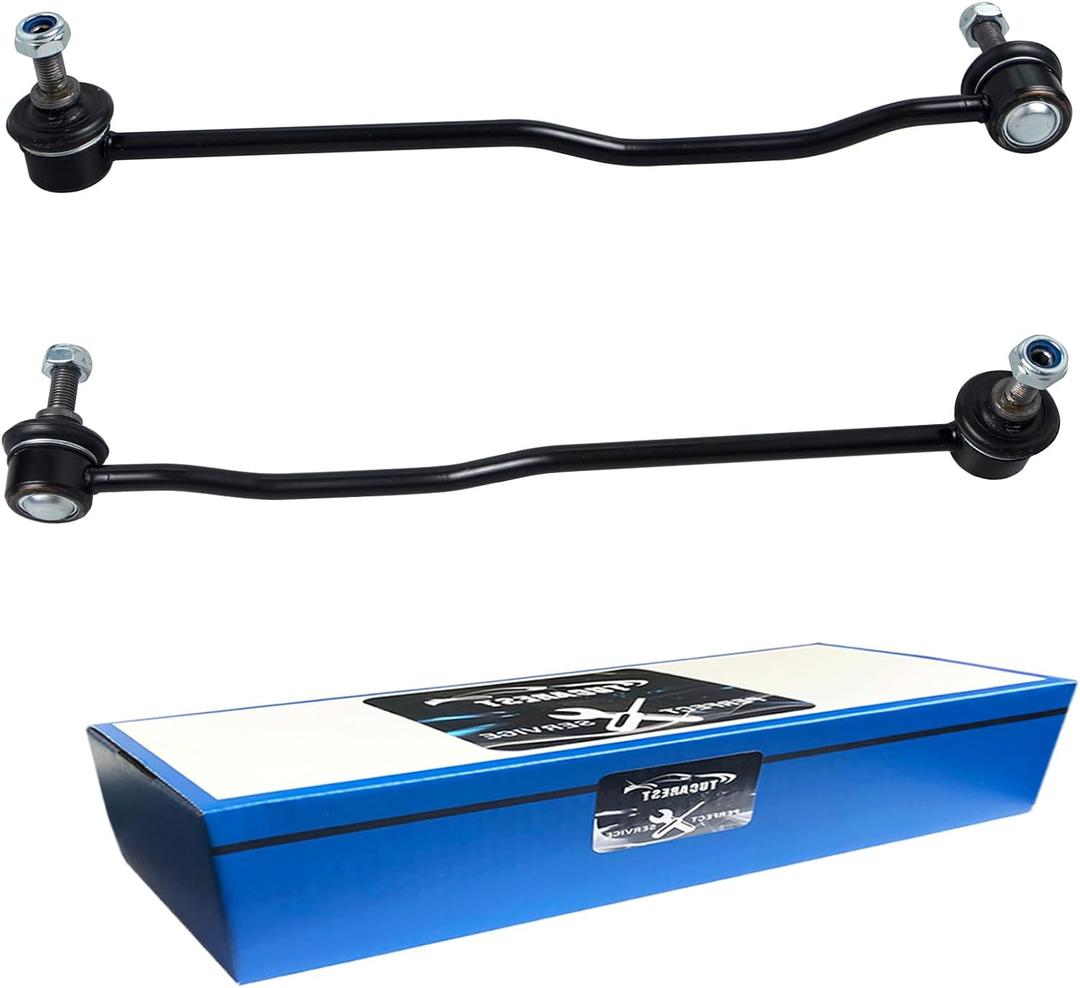 TUCAREST Front Sway Bar Stabilizer Link K750906 K750907 (Pair) Compatible With 2015-2019 Su-baru Legacy, 2015 2016 2017 2018 2019 Outback [# 20420AL001 20420AL011 MS80885 MS80886 542-456 542-455]