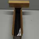 2 Pack Industrial Curtain Rods for Windows 28 to 48 Inches, Blackout Wrap Around Curtain Rod, for Indoor and Outdoor, 5/8 Inch Diameter, 33 to 45 Inches, Black