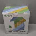 Bird Feeder with Camera Solar Powered - Smart Bird Feeder Camera 2K HD Live Stream, 5MP Photos, AI Identification for Backyard, 2.4Lb Large Capacity, Gifts for Mom Dad, Blue