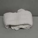 Yoofoss Muslin Burp Cloths for Baby 10 Pack 100% Organic Cotton Baby Washcloths for Boys Girls Large 20''X10'' Super Soft and Absorbent White