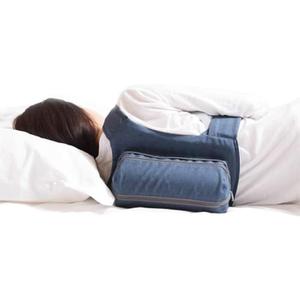 WoodyKnows Side-Sleeping Backpack, New Version with Touch Fastener Tape & Chest Strap, Sleep Position Trainer, Alleviates Snoring Caused by Throat Issues (Small)