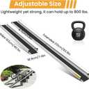 Wheelchair ramp 7FT, Lightweight, Retractable and Portable, can be Used for Wheelchair ramps, Comes with a Handbag