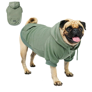 Tuff Pupper Dog Hoodie | Premium Quality Insulated Fabric | Ultra Soft Interior for Superior Comfort | Elastic Cuffs & Drawstring for Warmth | Stretch Fit Suitable for All Breeds (Teal, M)