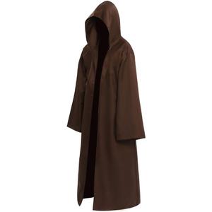 EONPOW Wizard Tunic Hooded Robe Halloween Cloak Cosplay Costumes M