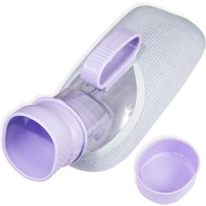 32oz/1000mL Portable Urinal for Men Spill Proof, Male Urinal Non Spill, Pee Container Pee Bottle for Camping Travel (TPE Spout)