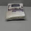 DONREN 2 Panels 84 inch Length Cream Beige Blackout Curtain Panels for Bedroom - Rod Pocket Room Darkening Thermal Insulated Curtains for Living Room (42 x 84 Inches Long)