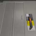 Juexica Aquarium Acrylic Canopy Set 19.37 x 9.37 x 0.28 Inch for 10/20 Gallon Without Center Brace Aquariums Cover Fish Tank Lid with a Hook Knife, Clear