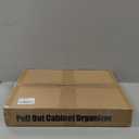 Pull out Cabinet Organizer, 18"W X 21"D, Heavy Duty Smooth Sliding Under Cabinet Shelves for Pots and Pans, Full-Extension Roll out Drawers, Slide out Organization for Home Kitchen Pantry, White