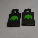 16PCS Green Alien Party Decorations Paper Bags Green Alien Paper Candy Treat Bags UFO Alien Birthday Party Decor Space Themed Party Decorations