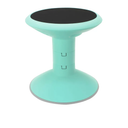 Storex Wiggle Stool – Active Flexible Seating for Classroom and Home Study, Adjustable 12-18 Inch Height, Teal (00306U01C)