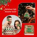 3 x Abaokai 3 Pieces Christmas Ugly Sweater Medal Christmas Style Neck Ribbon, Award Contest Medals Christmas Tree Ornament for Ugly Sweater Contest Party, Best Ugly Christmas Sweater Trophy Award