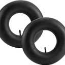 13x5.00-6 Inner Tubes with Straight Valve Stem(2 Pack) - Heavy Duty 5.00-6 Replacement Tire Tubes for Razor Dirt Quad, Lawn Mowers, ATVs, Dirt Bikes