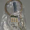 Cambaverd Plant Trellis Indoor 16in, Loop-Shaped Bamboo Trellis - 3 Pack for Climbing Plants, Hoya, Potted Plants (Loop Shaped with Twist Ties)