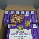 Nature's Path Organic Flax Plus Pumpkin Raisin Crunch Cereal, 12.3 oz (Pack of 12), Non-GMO, Best By: 2026 MAR 01