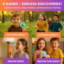 QUOKKA Scavenger Hunt Game for Toddlers 3-5 - 200 Toddler Activities Outdoor Indoor Cards Game Set - Fun Educational Play for Preschool Boys and Girls and Early Development