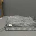 OCG Under Sink Cabinet Organizer Two Tier Pull Out Shelf (11.75W x21D), Under Sink Sliding Shelf for Kitchen Bathroom Cabinet 2 Tier Chrome