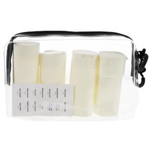 1 Set Refillable Travel Bottles For Shampoo Lotion Skincare Leakproof Squeezable Containers Portable Empty Bottles For Toiletries