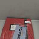 Sattiyrch Christmas Figurine Storage Box & Nutcracker Storage Container, 600D Canvas,Keeps 8 Holiday Figurines,15 Inches,Adjustable Area & Pockets for Decorations