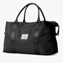 Small Black Gym Bag for Women, Stylish Duffle Travel Bag for Plane, Lightweight Duffle Bag for Women & Men, Sport Gym Tote Bag with Wet Pocket for Yoga, Pilates, Swimming