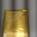 100 Pack Chocolate Bar Wrappers with Thick Paper Backing,Come with 100 Stickers,6" X 7.5", Gold Foil Candy Wrappers, Homemade Individual Wrapping Sheets,Durable,Wrinkle-Free (Gold-with Stickers)