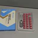 Ranked Rubber Keycap Set | Double Shot Translucent | OEM Profile for Mechanical Gaming Keyboard (Viva Magenta, 23 Keys)