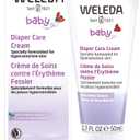 Weleda Baby White Mallow Diaper Care Cream, 1.7 Fluid Ounce, Fragrance Free Plant Rich Protection with White Mallow, Pansy, Sesame and Coconut Oils