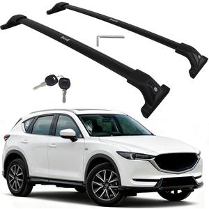 Upgraded 260lbs Lockable Cargo Rack for 2017-2025 Mazda CX-5 CX5 Roof Racks Cross Bars Luggage Carrier Rail Accessories