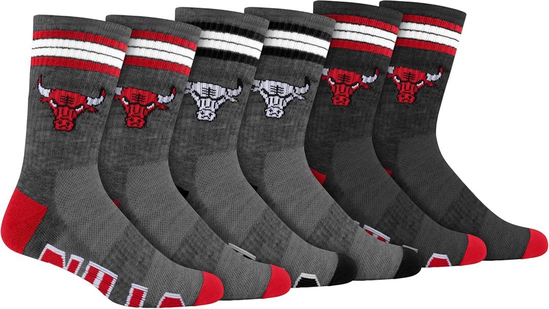Ultra Game NBA boys Youth Training Cotton Crew Socks (One Size, Assorted) Ultra Game NBA boys Youth Training Cotton Crew Socks (One Size, Assorted)