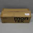 monTEK Heavy-Duty Monitor Arm for 17-57" Ultrawide Curved Screen, Supports up to 59.4 lbs, Adjustable Gas Spring Arm, 75/100 VESA Mount, Clamp & Grommet Desk Monitor Mount Single, White (without USB)