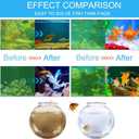 Clean Light for Aquarium13 W Fish Tank Clean Light with Timer,Aquarium Green Killing Waterproof Clean Submersible Lamp for Pond,Swimming Pool,Indoor