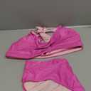 SUUKSESS Women Cutout Color Block Bikini Sets Sexy High Cut 2 Piece Bathing Suit