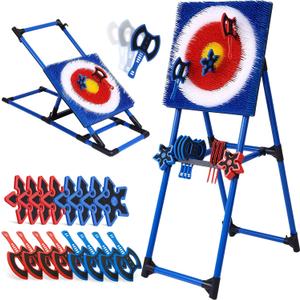 Axe Throwing Game for Backyard with 8 Axes & 8 Star Darts,Axe Throwing Game Set for Indoor & Outdoor,Yard,Camping,Backyard Games, Medium to Large