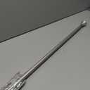 Moen Straight Adjustable Mounted Shower Curtain Rod for Bathroom, Brushed Nickel Finish, TR1000BN